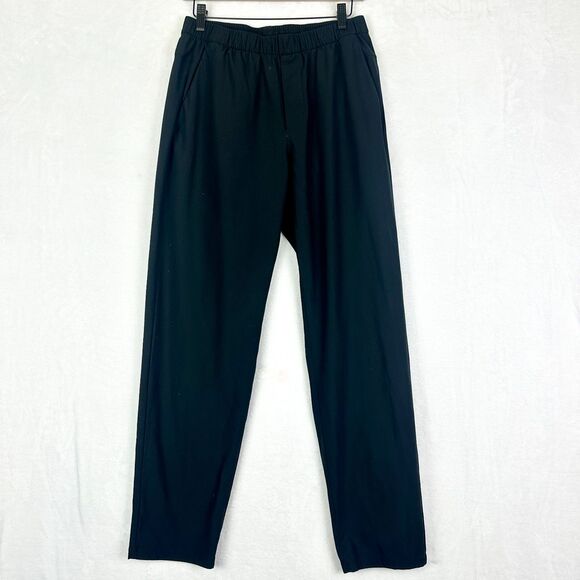 Lululemon Mens ABC Pull On Pant Size Medium Black Warpstreme Stretch - Picture 1 of 4